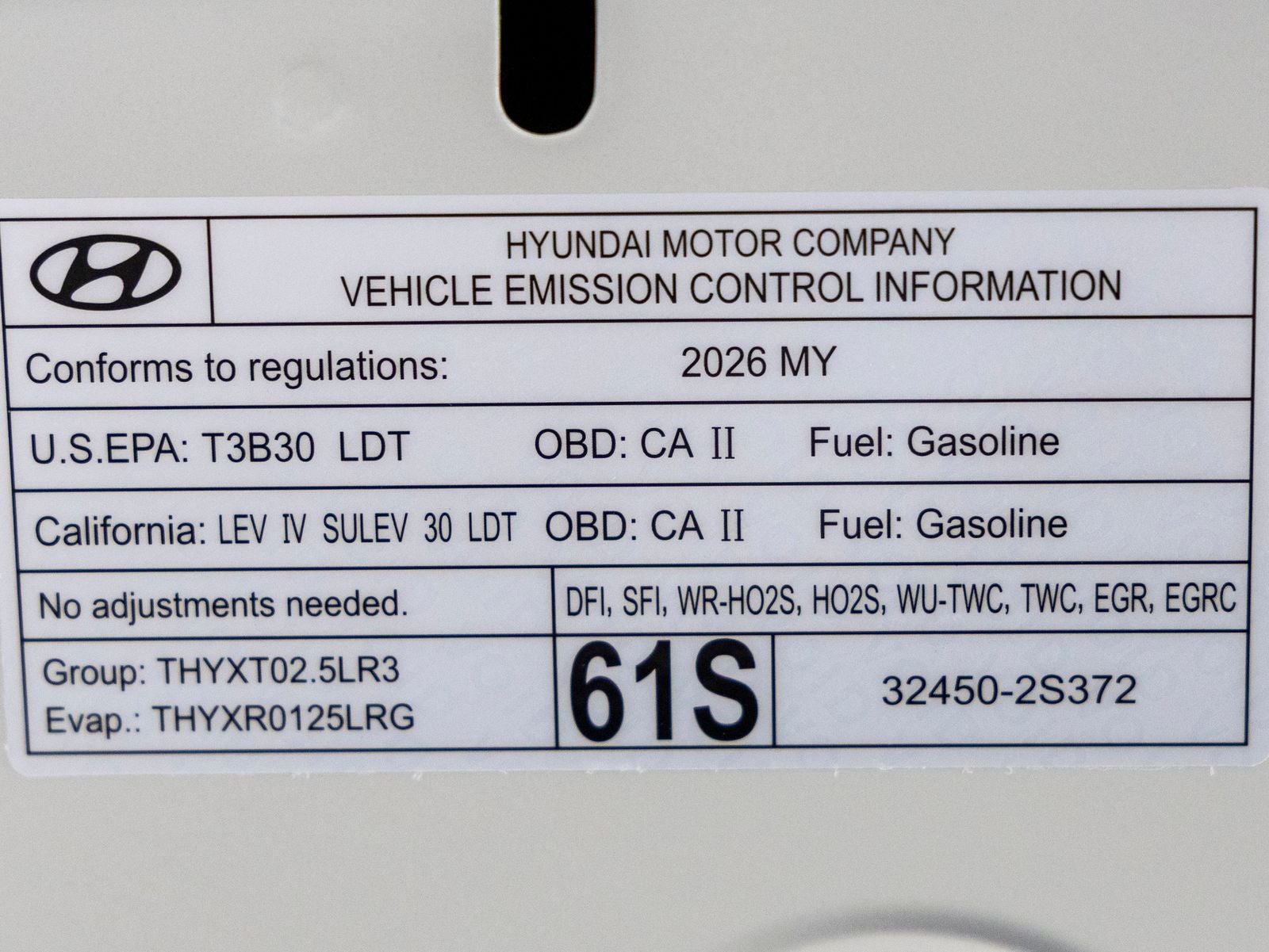 2026 Hyundai TUCSON SE