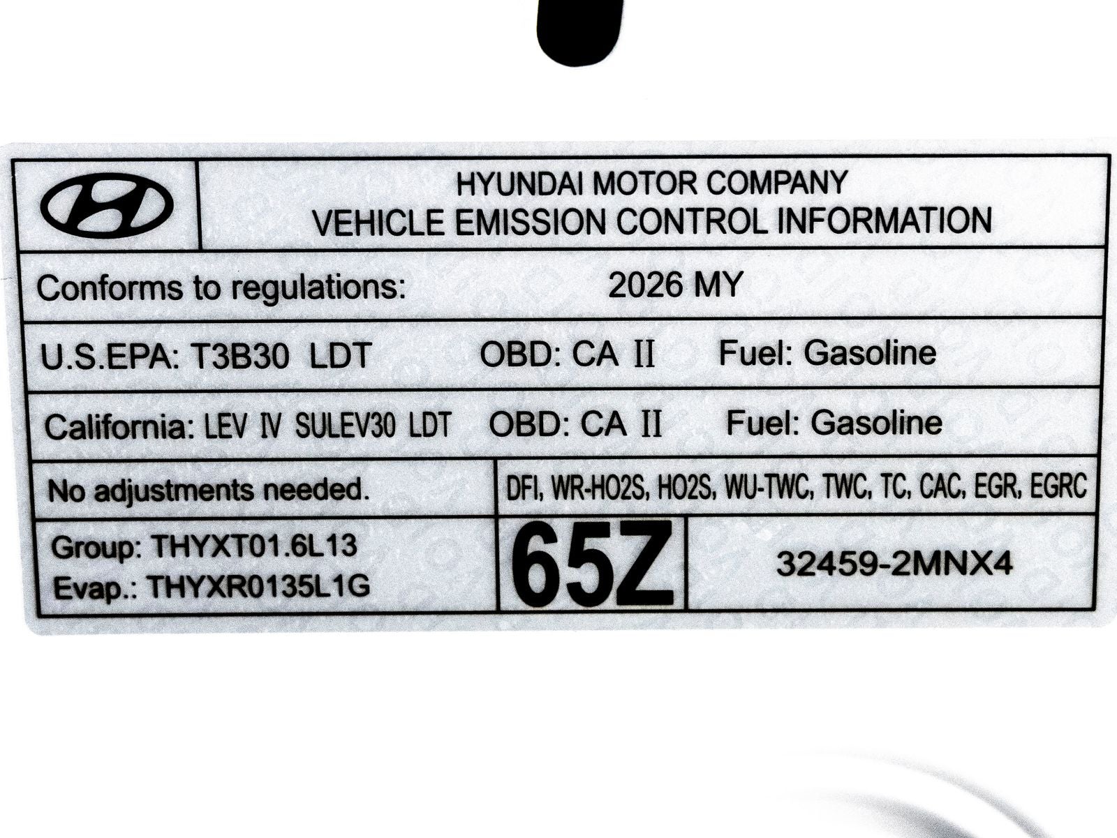 2026 Hyundai TUCSON HYBRID Blue