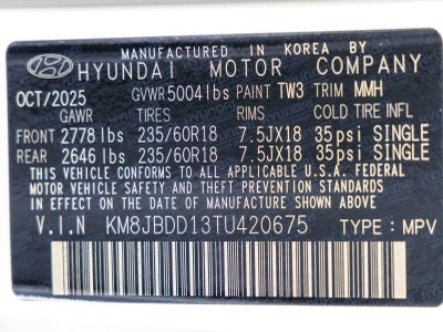 2026 Hyundai TUCSON HYBRID SEL