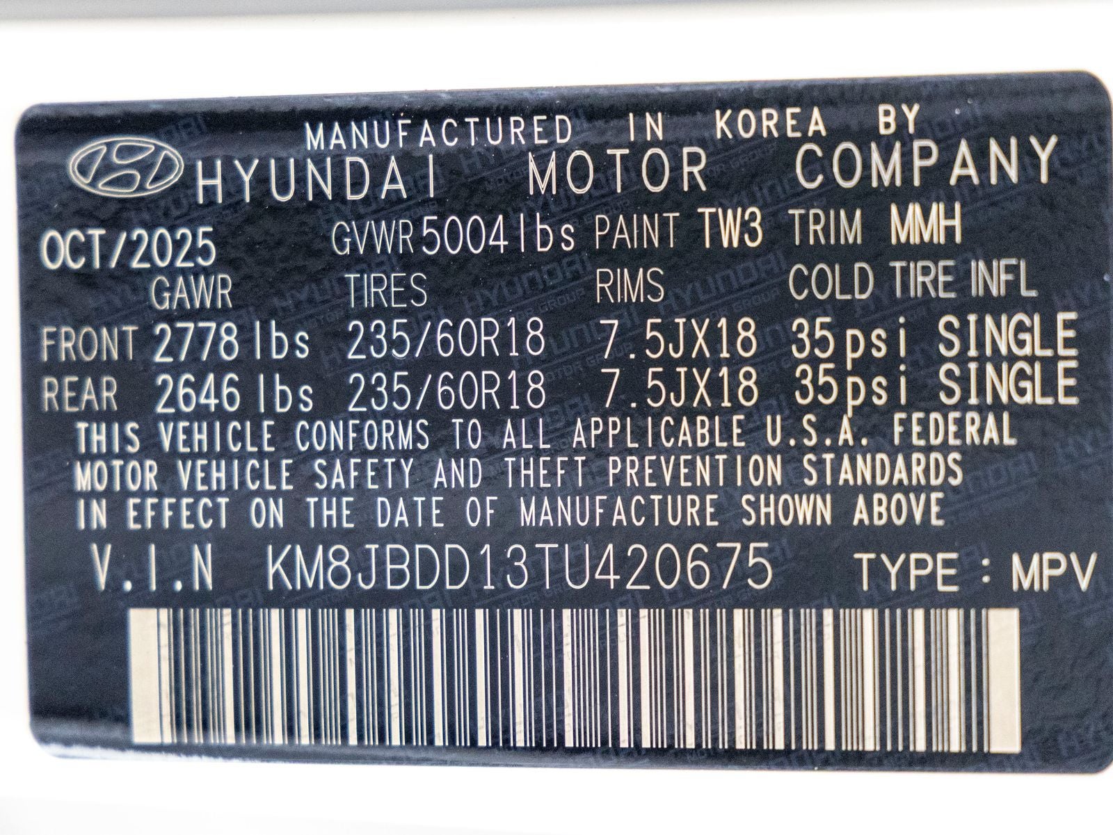 2026 Hyundai TUCSON HYBRID SEL