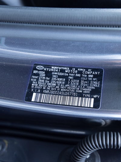 2025 Hyundai TUCSON PLUG-IN HYBRID SEL