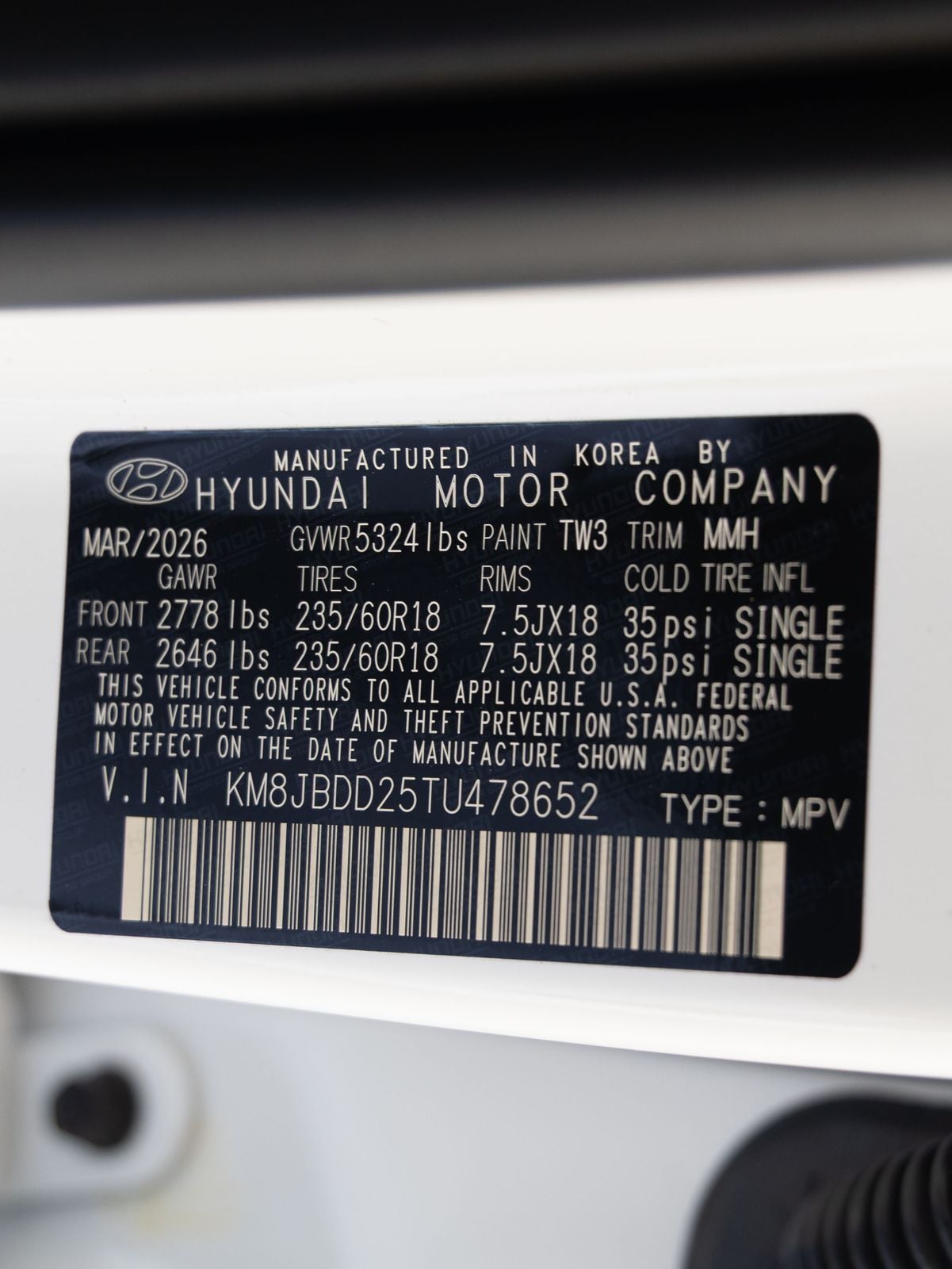 2026 Hyundai TUCSON PLUG-IN HYBRID SEL