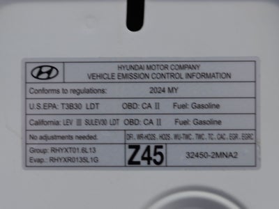 2024 Hyundai TUCSON HYBRID SEL Convenience