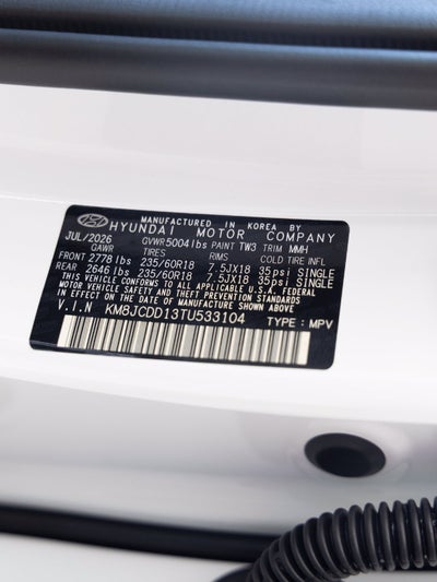 2026 Hyundai TUCSON HYBRID SEL Convenience