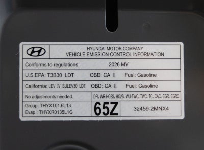 2026 Hyundai TUCSON HYBRID SEL Convenience