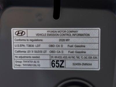 2026 Hyundai TUCSON HYBRID SEL Convenience