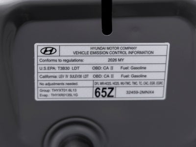 2026 Hyundai TUCSON HYBRID SEL Convenience