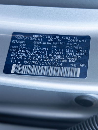 2026 Hyundai TUCSON HYBRID Limited