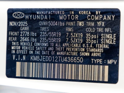 2026 Hyundai TUCSON HYBRID Limited