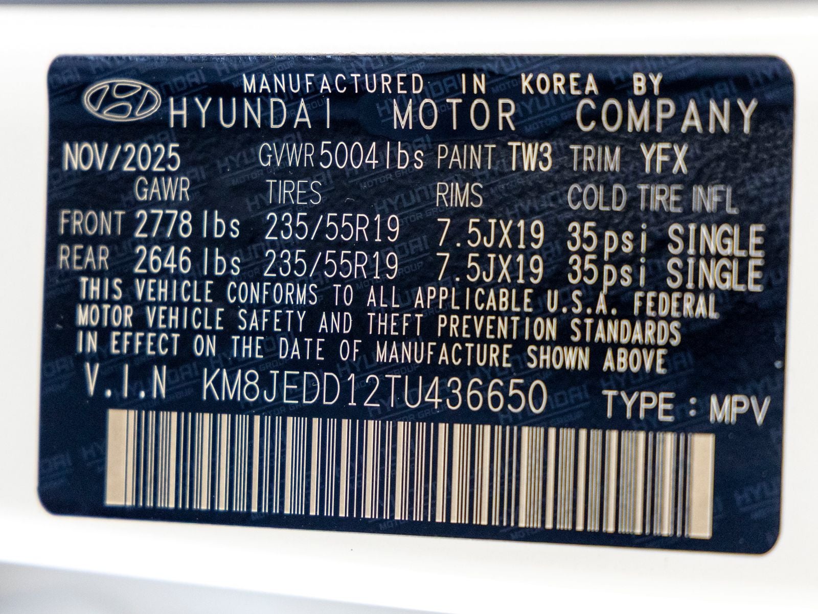 2026 Hyundai TUCSON HYBRID Limited