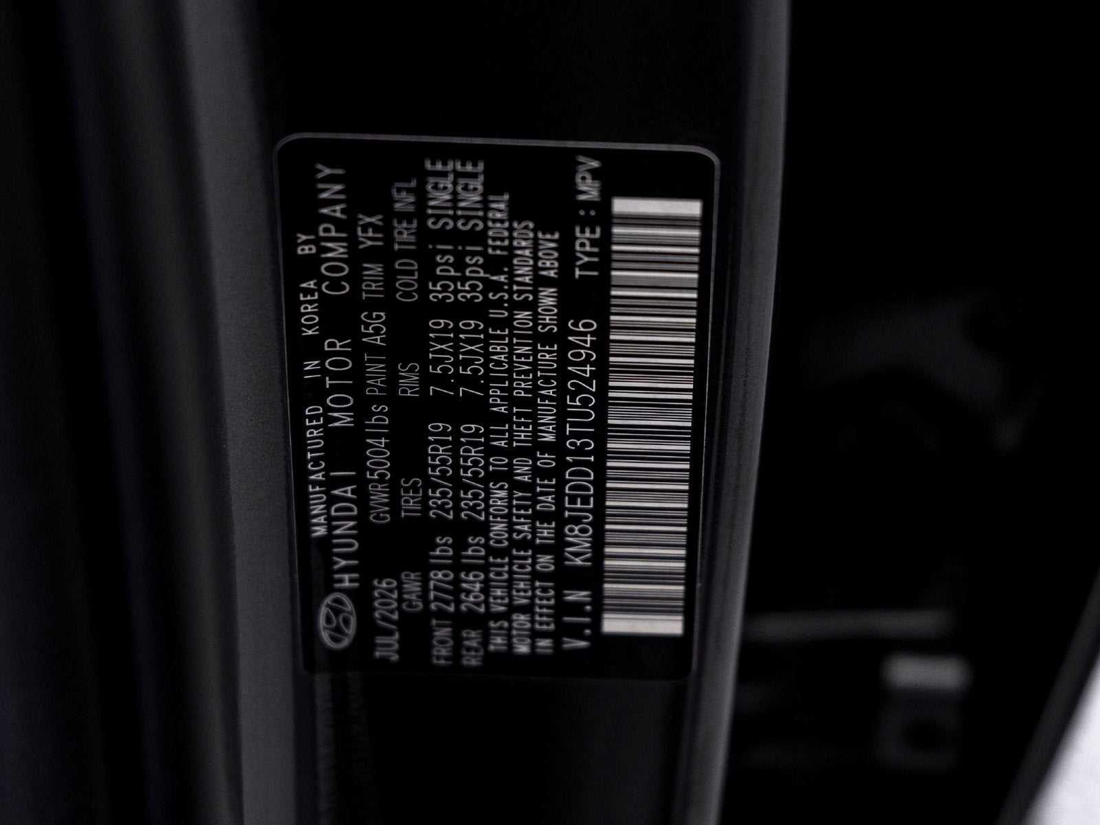 2026 Hyundai TUCSON HYBRID Limited