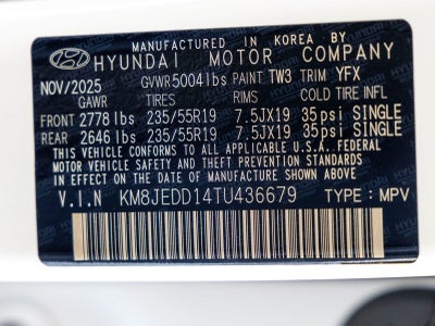 2026 Hyundai TUCSON HYBRID Limited