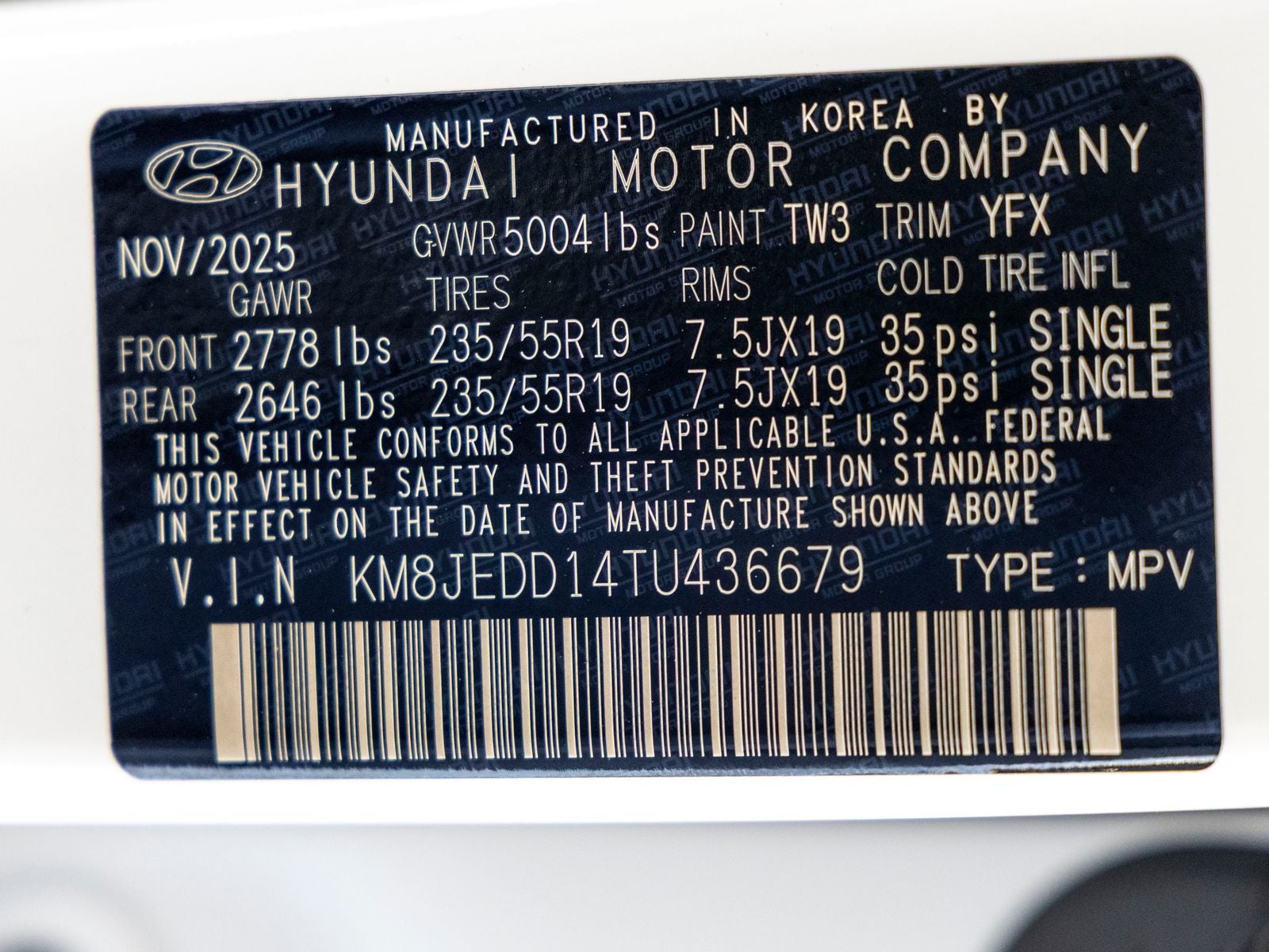 2026 Hyundai TUCSON HYBRID Limited