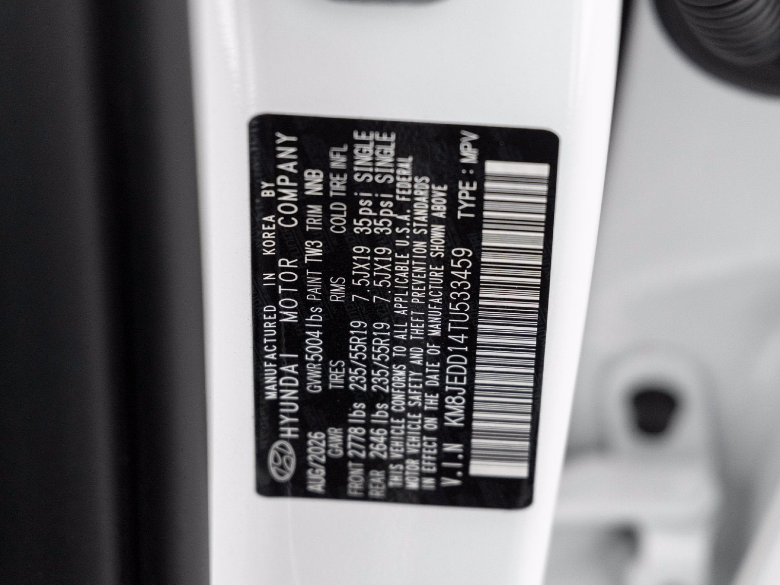 2026 Hyundai TUCSON HYBRID Limited
