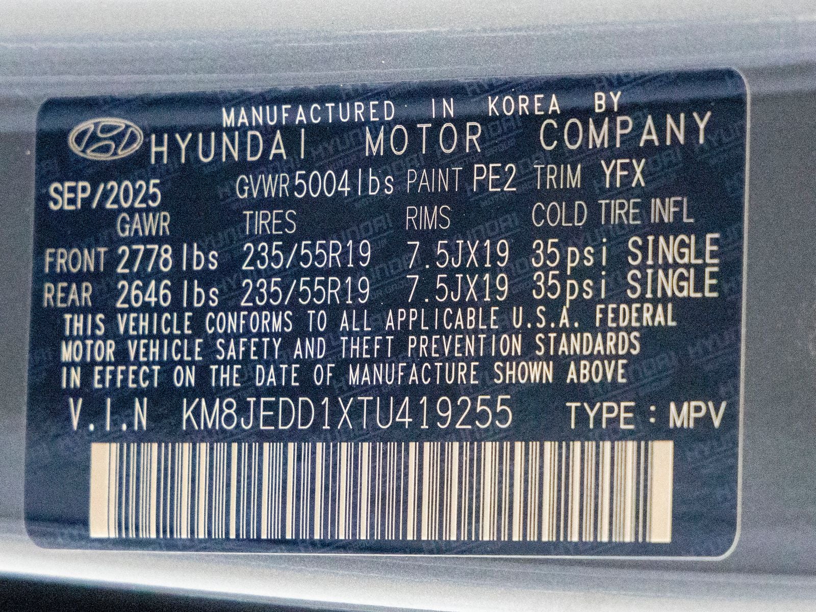 2026 Hyundai TUCSON HYBRID Limited