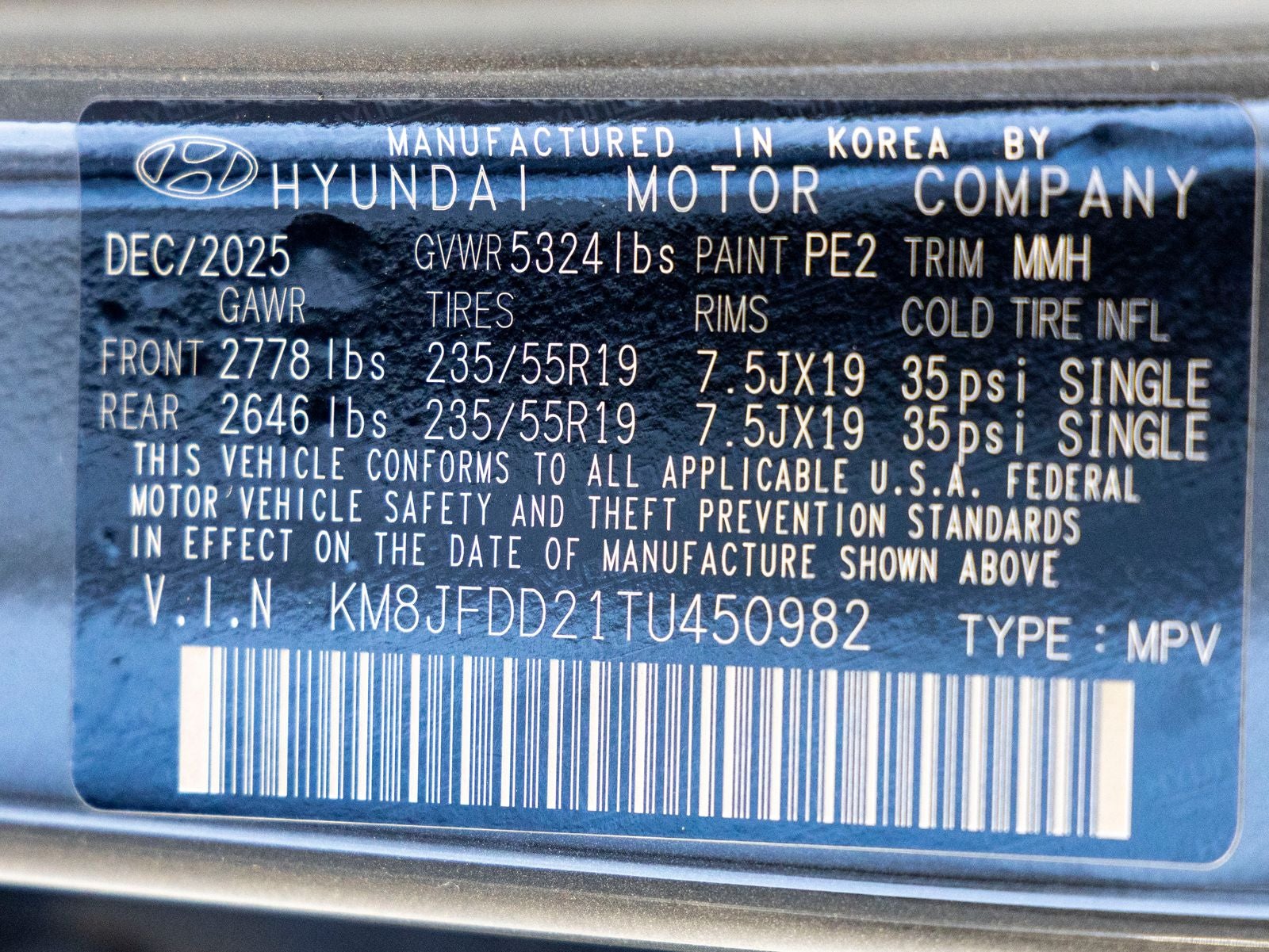 2026 Hyundai TUCSON PLUG-IN HYBRID Limited