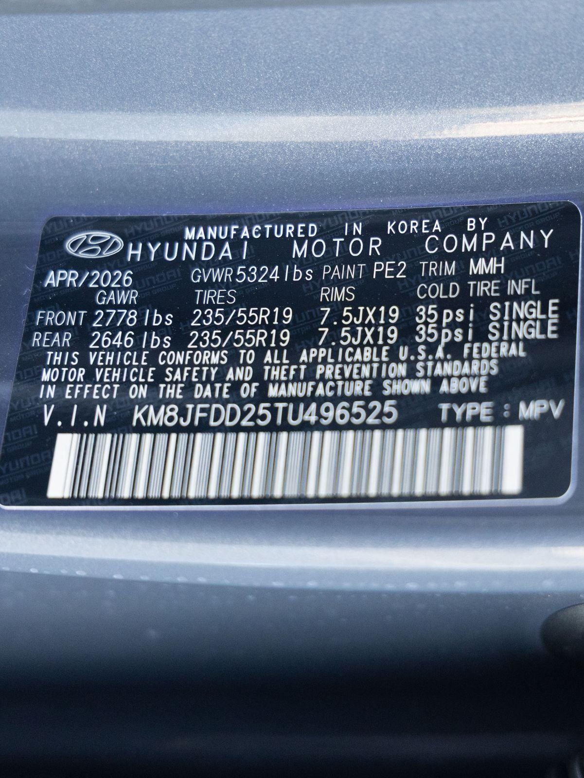 2026 Hyundai TUCSON PLUG-IN HYBRID Limited