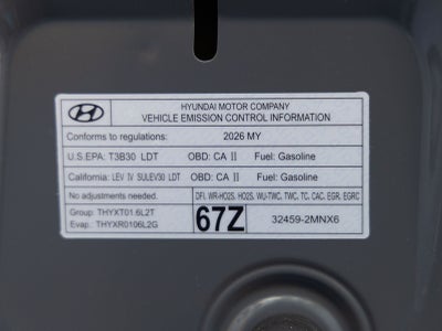 2026 Hyundai TUCSON PLUG-IN HYBRID Limited