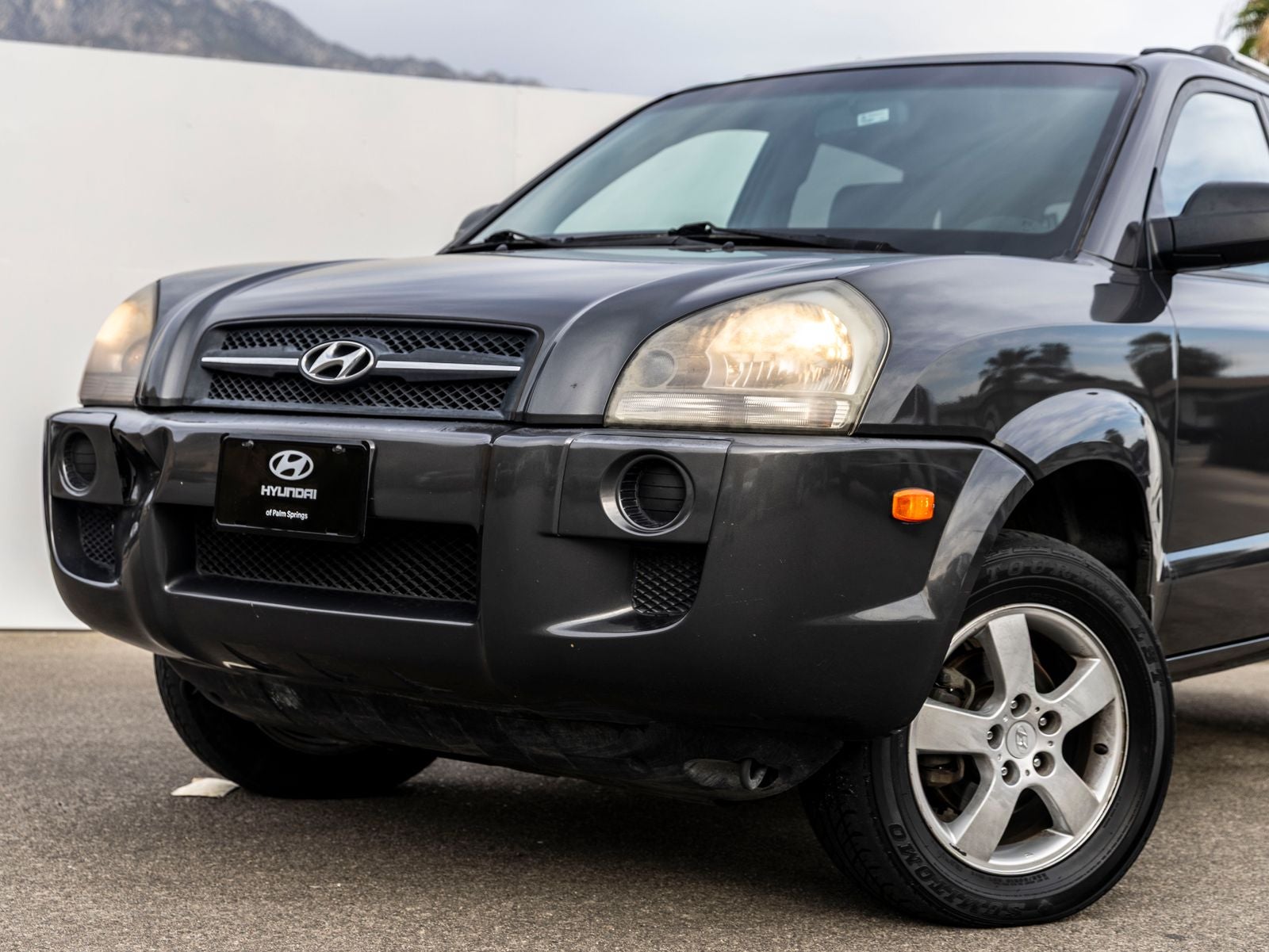 Used 2007 Hyundai Tucson GLS with VIN KM8JM12B17U563148 for sale in Palm Springs, CA