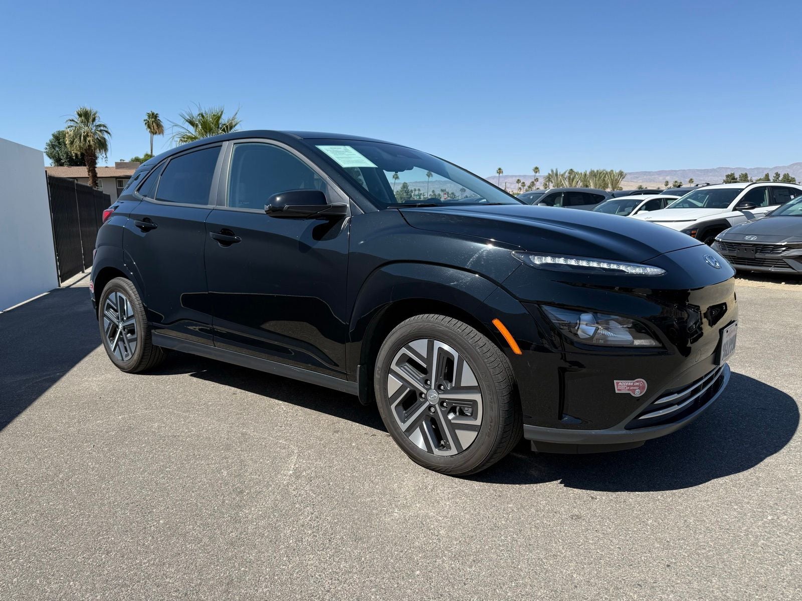 Certified 2023 Hyundai Kona EV SEL with VIN KM8K33AG1PU164689 for sale in Palm Springs, CA