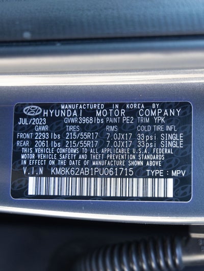 2023 Hyundai KONA SEL