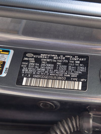2025 Hyundai PALISADE XRT