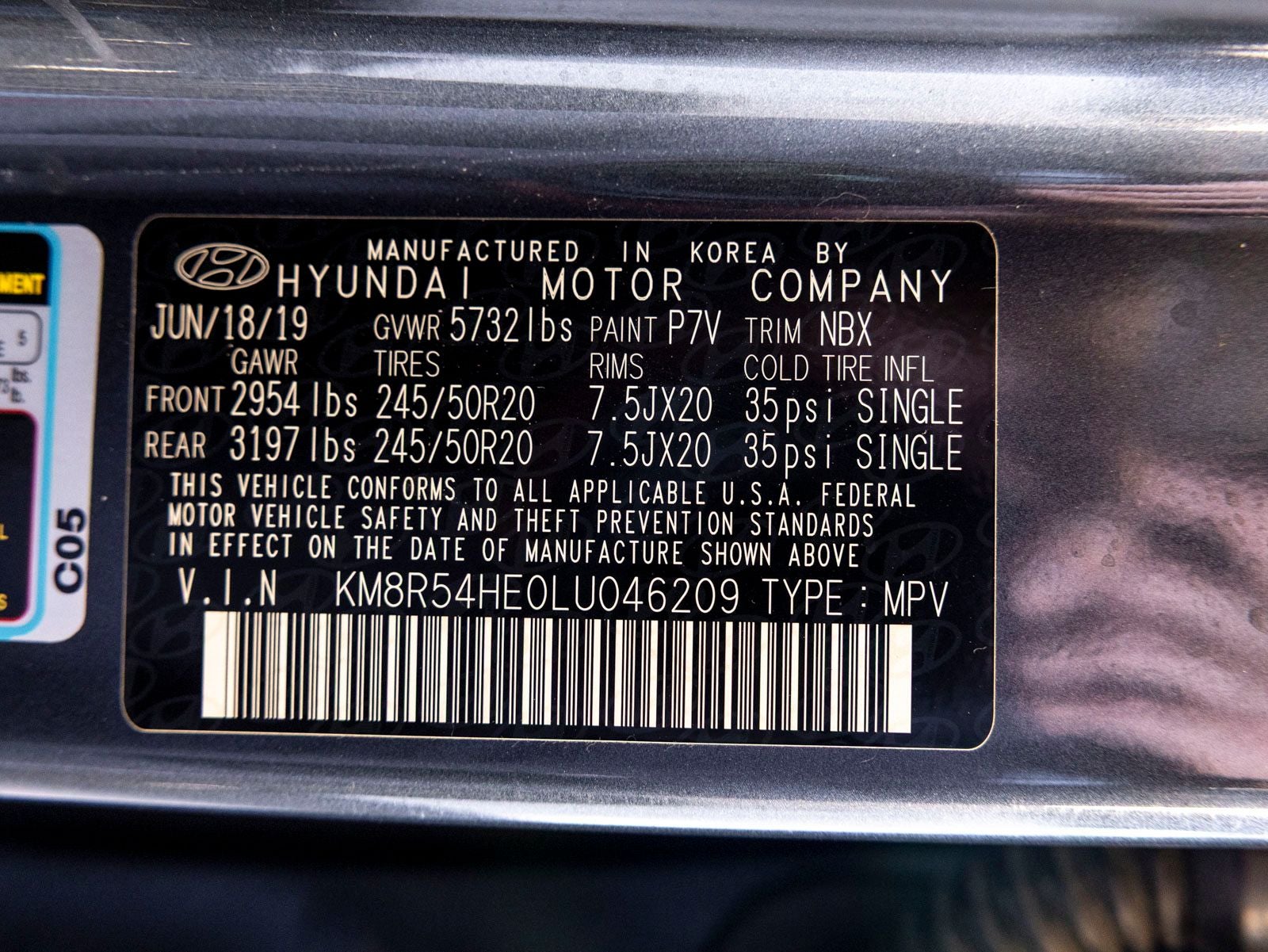 2020 Hyundai PALISADE Limited