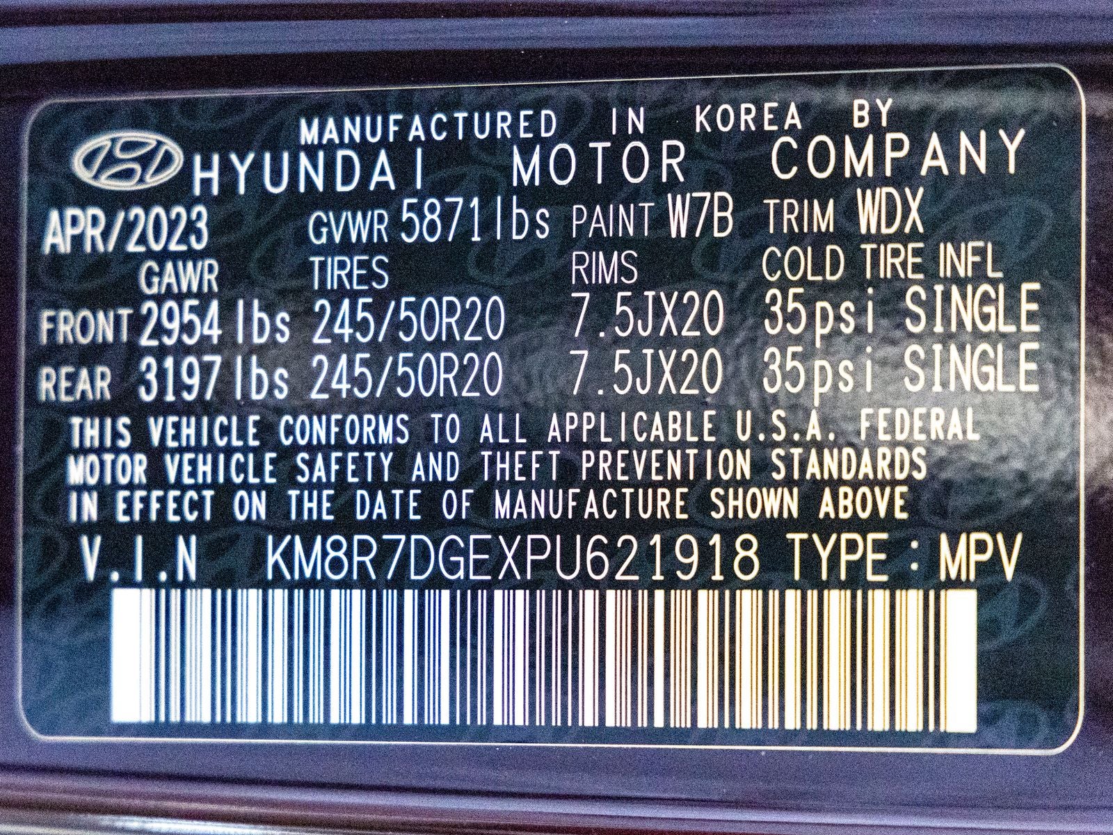 2023 Hyundai PALISADE Calligraphy
