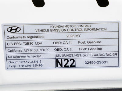 2026 Hyundai PALISADE HYBRID Blue SEL Premium 7 Passenger