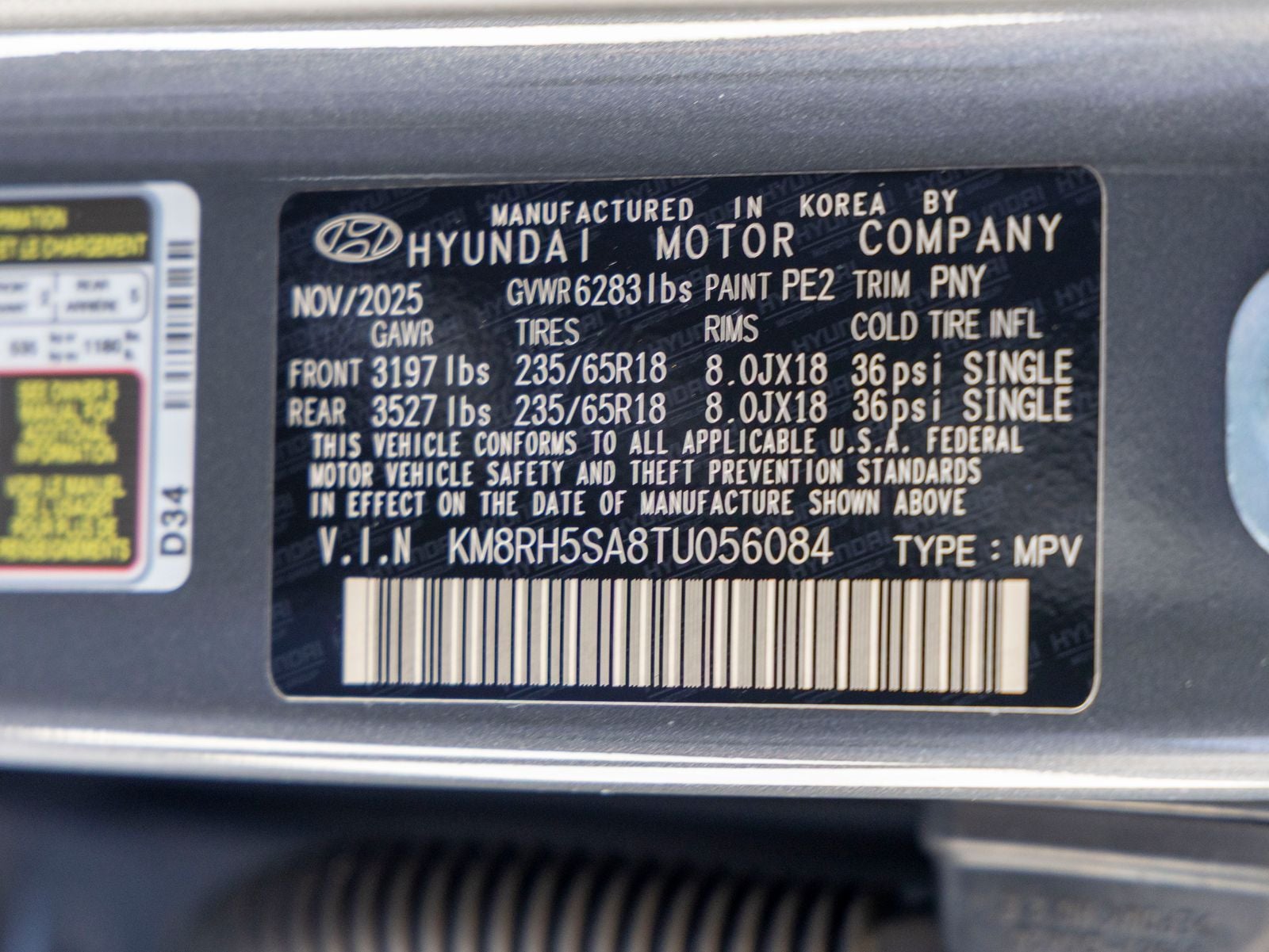 2026 Hyundai PALISADE HYBRID Blue SEL Premium 7 Passenger