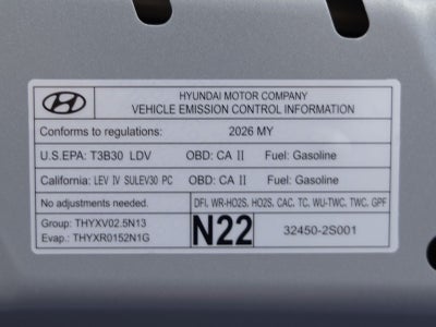 2026 Hyundai PALISADE HYBRID SEL Premium 7 Passenger