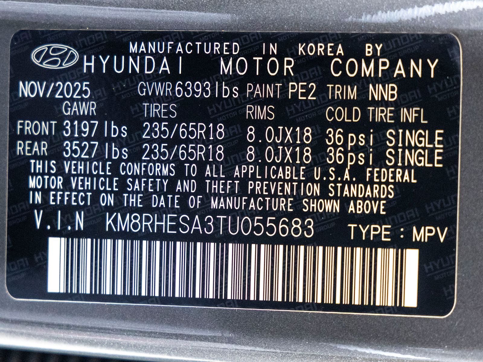 2026 Hyundai PALISADE HYBRID SEL Premium 7 Passenger