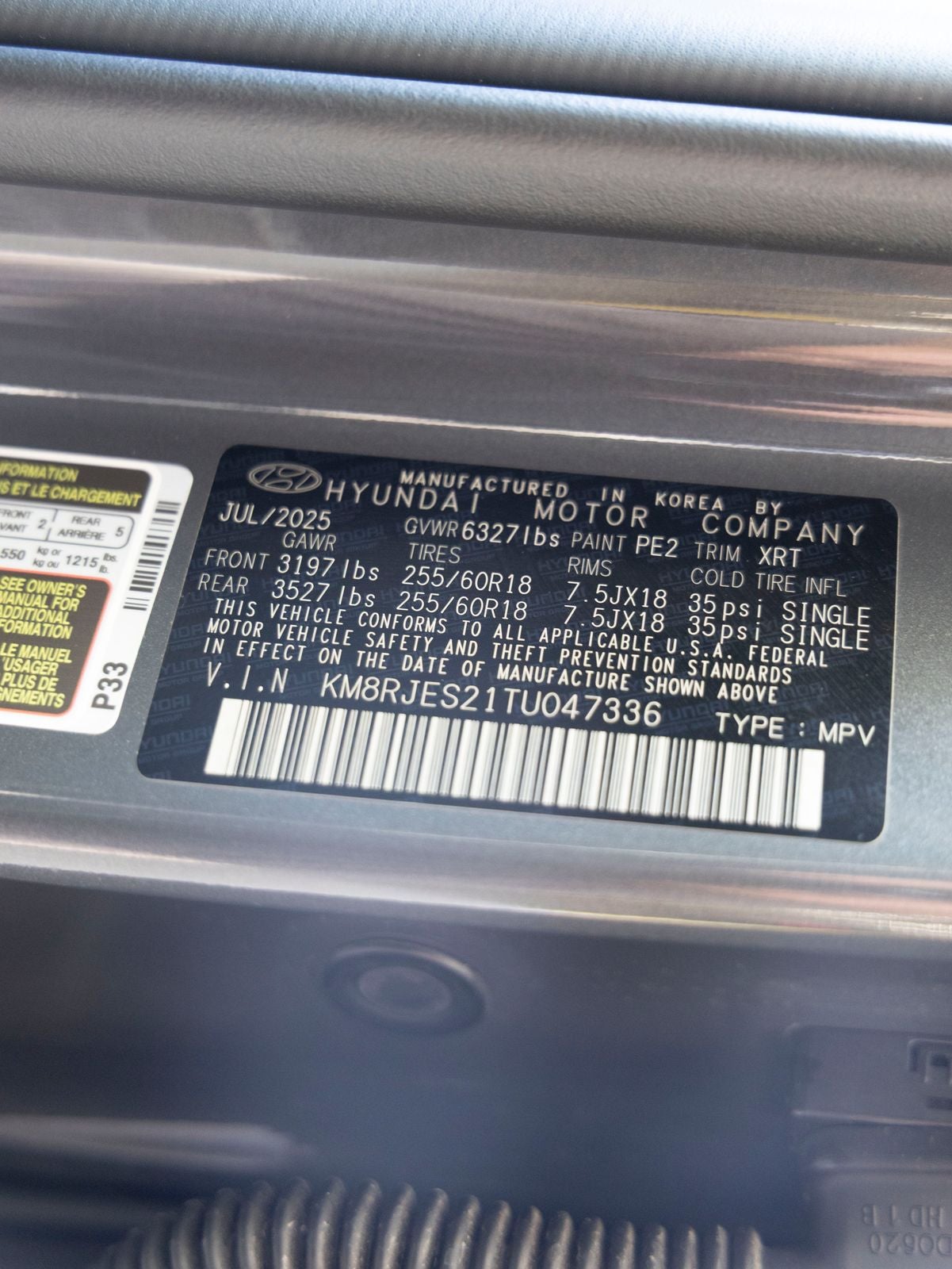 2026 Hyundai PALISADE XRT Pro