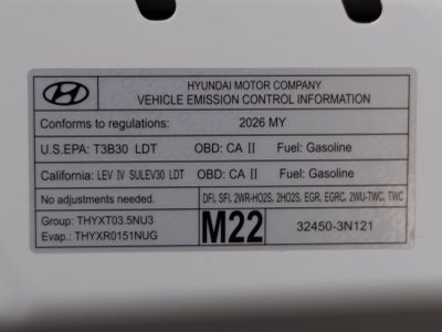2026 Hyundai PALISADE XRT Pro