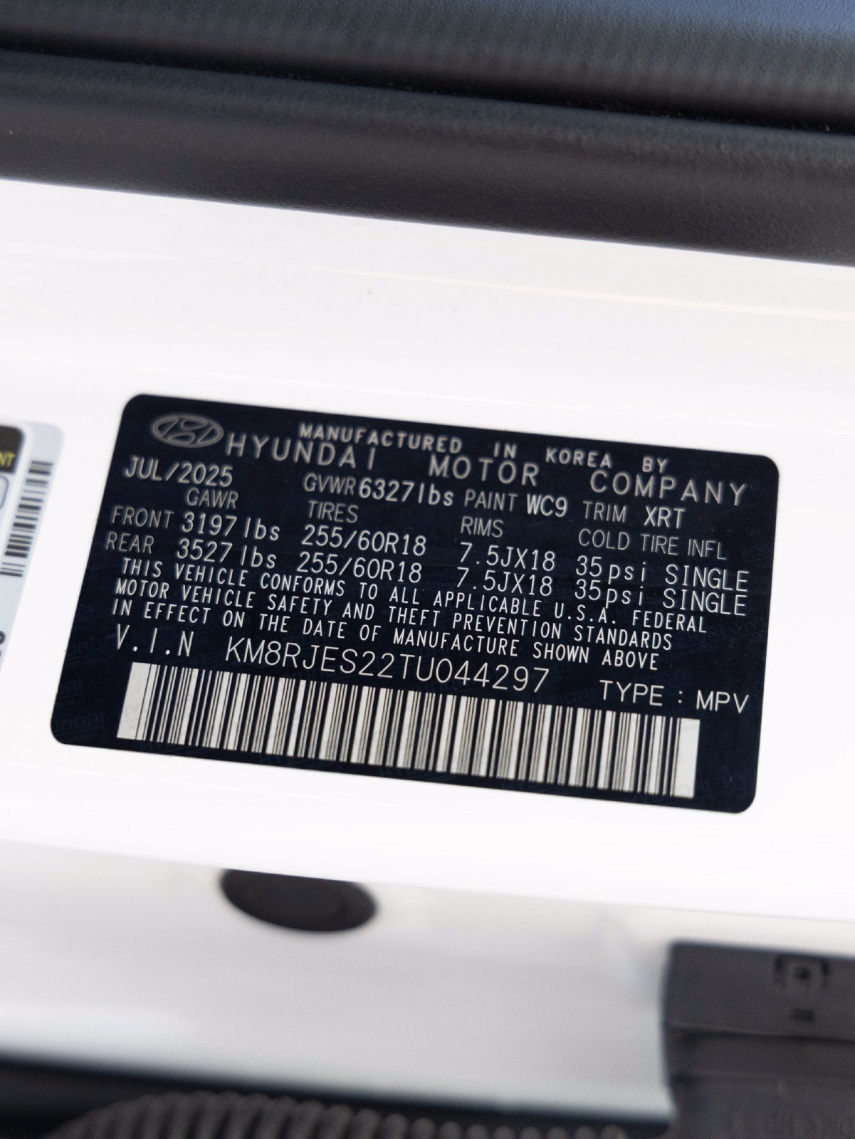 2026 Hyundai PALISADE XRT Pro