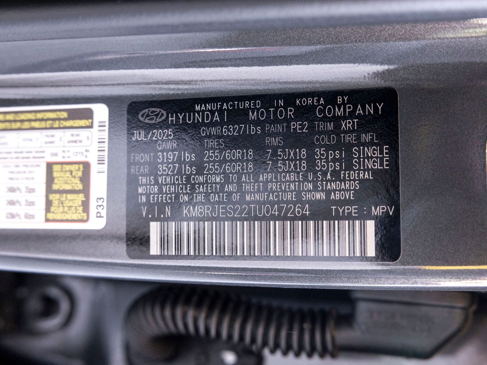 2026 Hyundai PALISADE XRT Pro