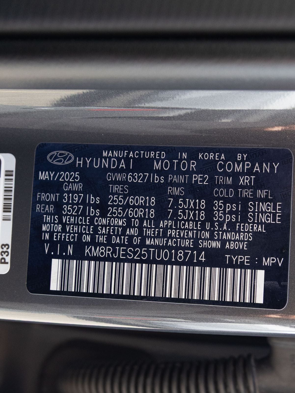 2026 Hyundai PALISADE XRT Pro