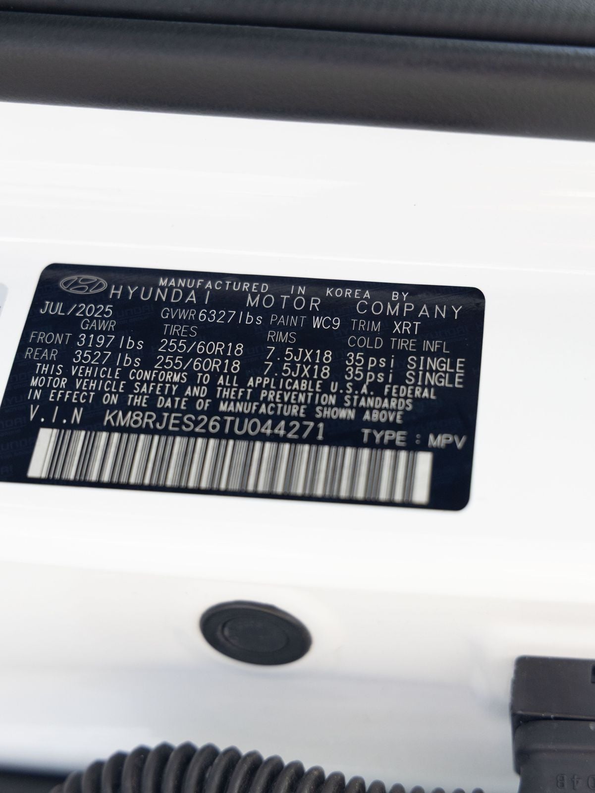 2026 Hyundai PALISADE XRT Pro