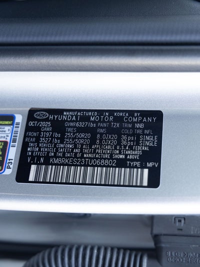 2026 Hyundai PALISADE Limited