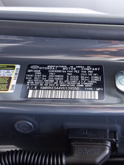 2027 Hyundai PALISADE HYBRID Limited