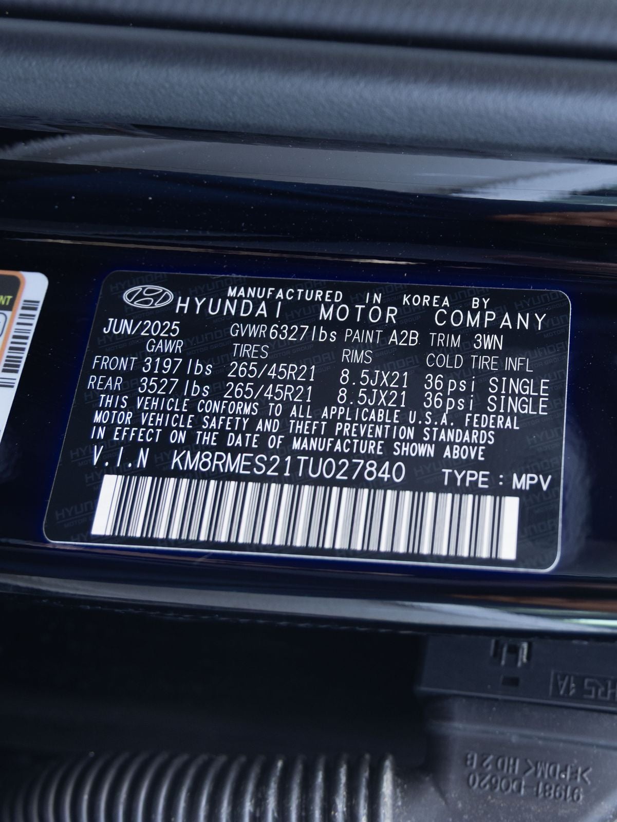 2026 Hyundai PALISADE Calligraphy
