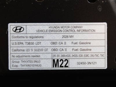 2026 Hyundai PALISADE Calligraphy