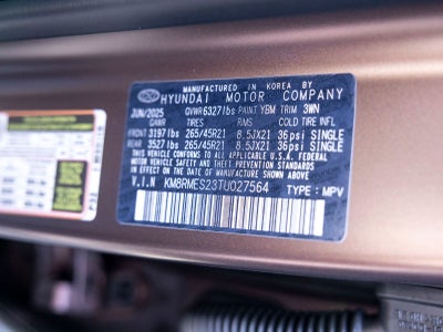 2026 Hyundai PALISADE Calligraphy