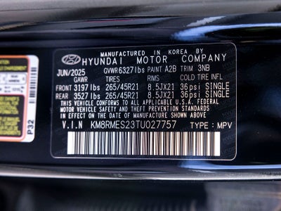 2026 Hyundai PALISADE Calligraphy