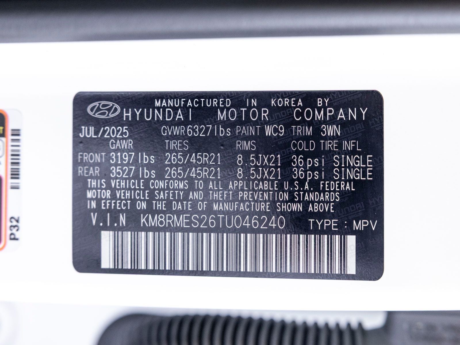 2026 Hyundai PALISADE Calligraphy