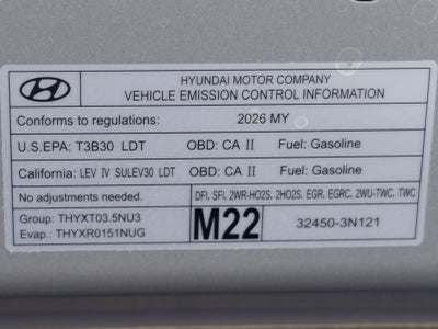 2026 Hyundai PALISADE Calligraphy