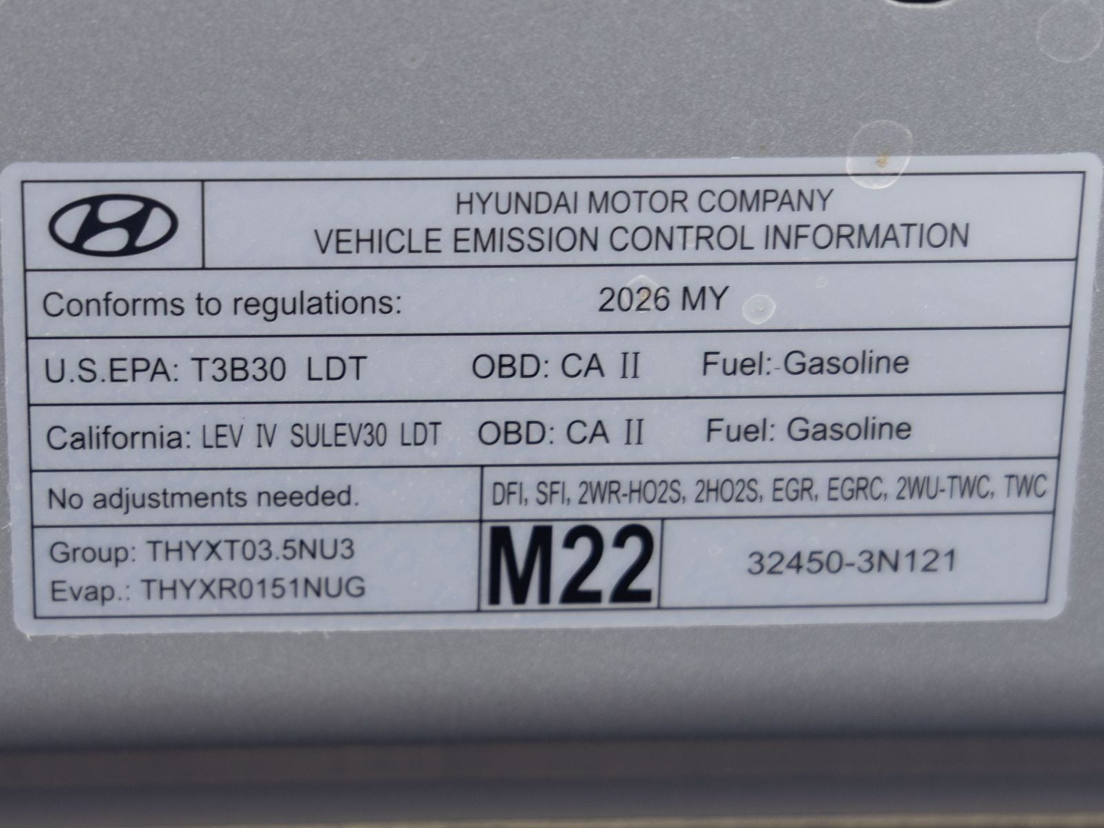 2026 Hyundai PALISADE Calligraphy