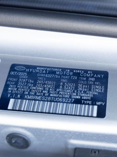2026 Hyundai PALISADE Calligraphy