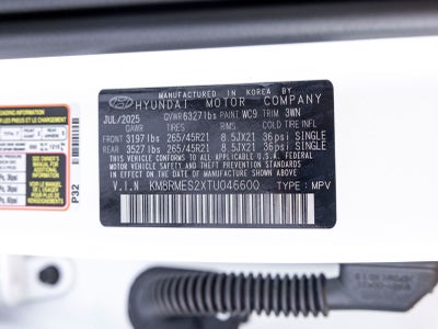 2026 Hyundai PALISADE Calligraphy