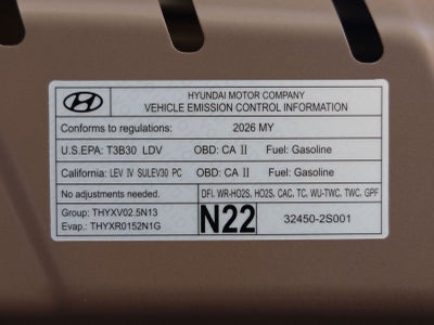 2026 Hyundai PALISADE HYBRID Calligraphy